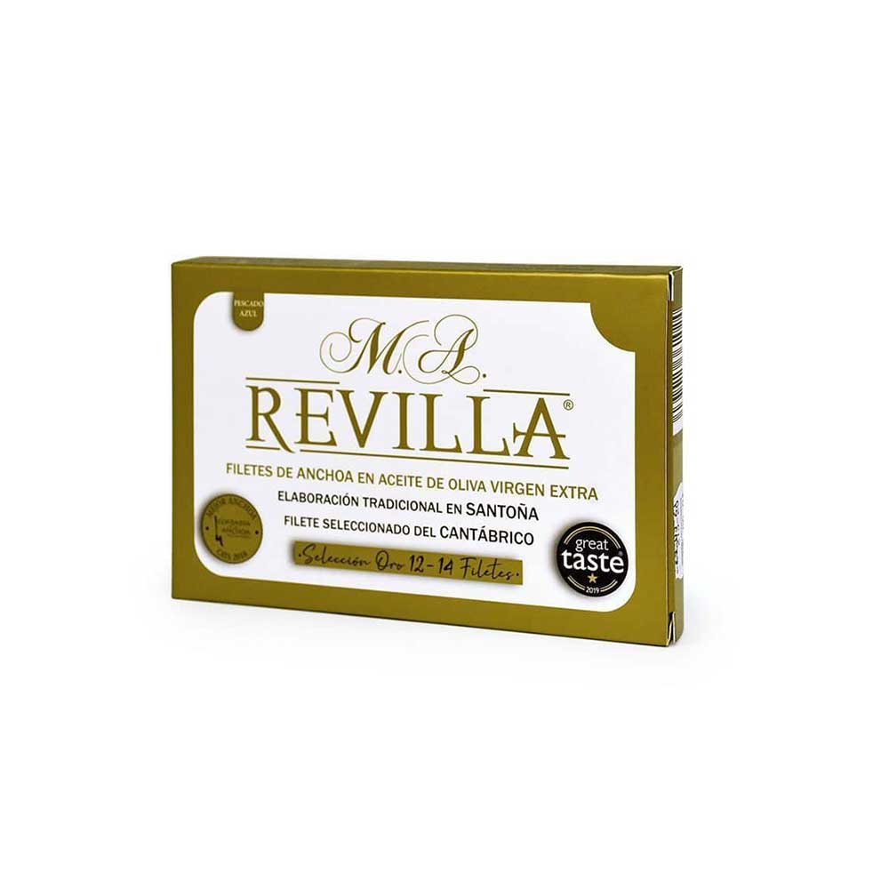 ANCHOAS SELECCIÓN ORO REVILLA 120G