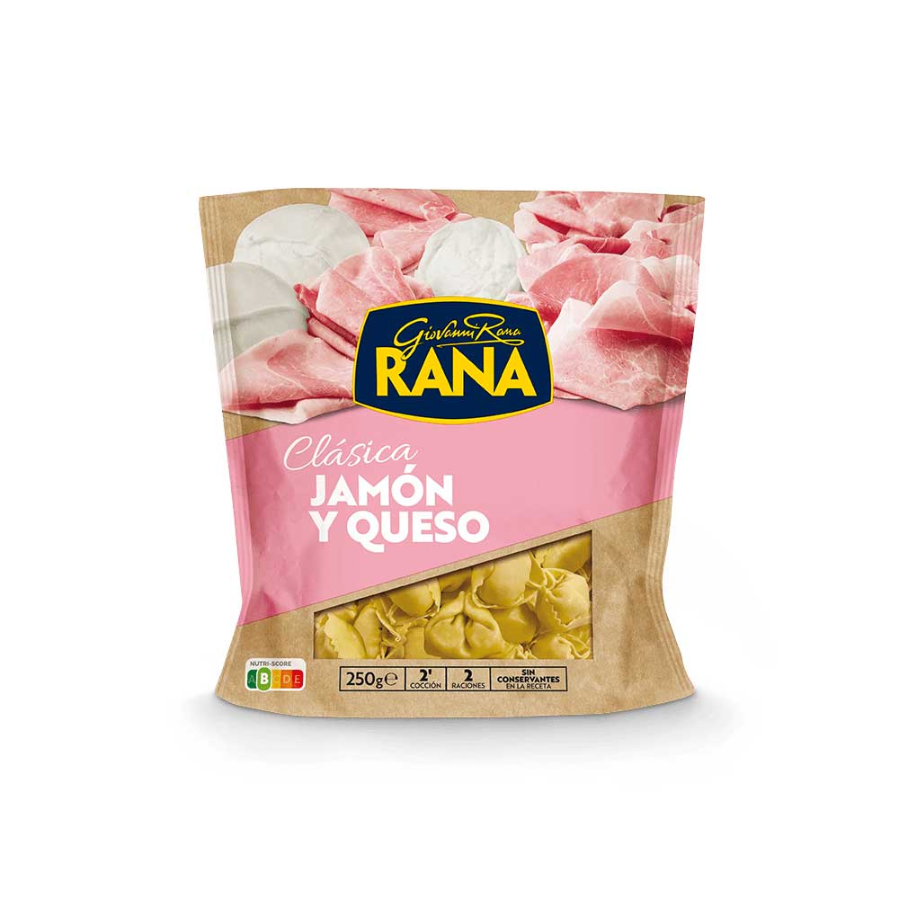 PASTA TORTELLINI CLASICA JAMON Y QUESO 250G
