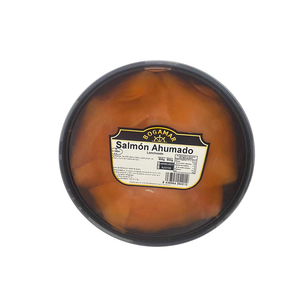 SALMON AHUMADO BOGAMAR 900 G