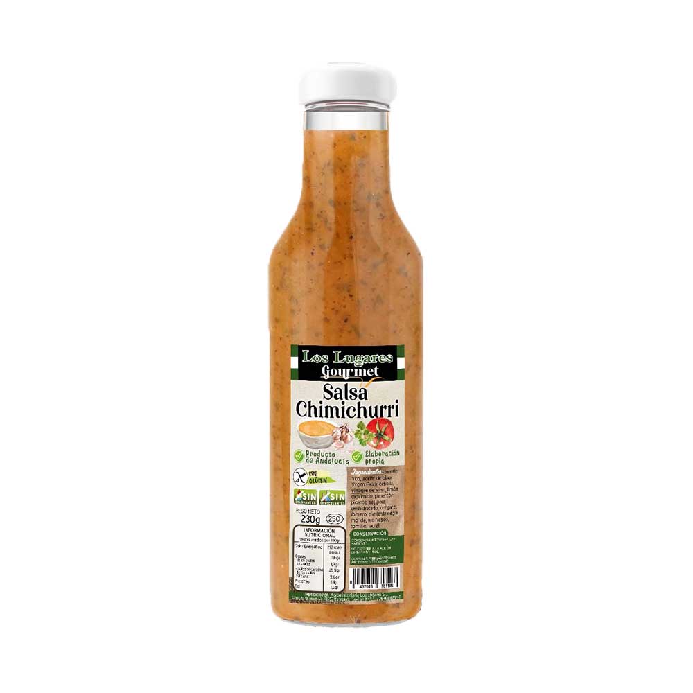 SALSA CHIMICHURRI LOS LUGARES 230G