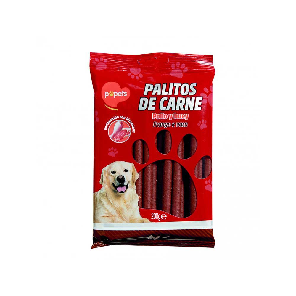 SNACKS PALITOS DE CARNE 200G
