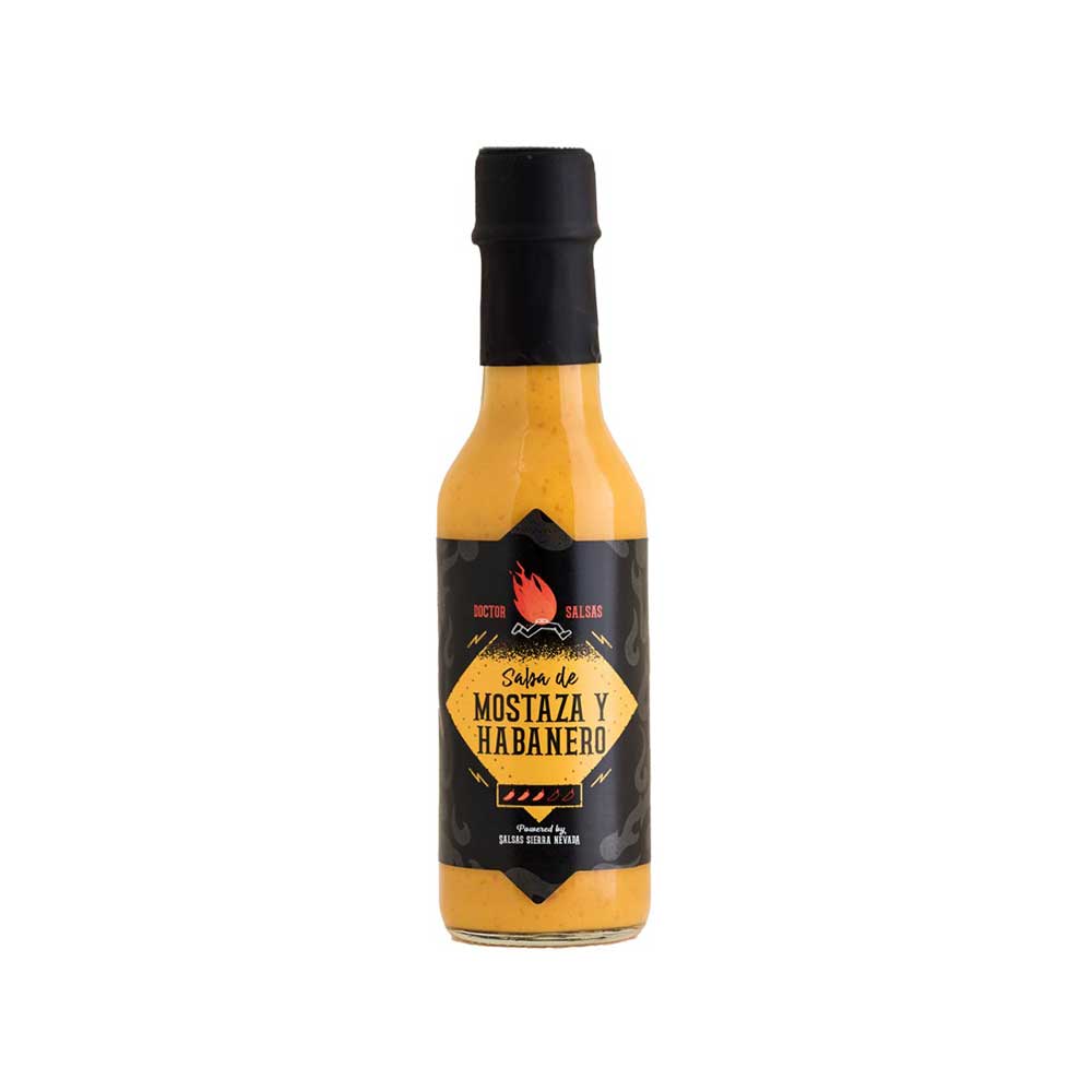 SALSA DE MOSTAZA Y HABANERO 150ML